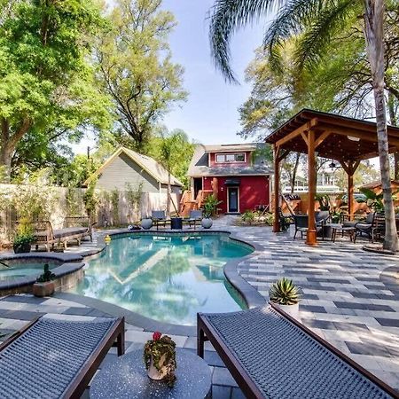 Unique Studio W Pool Spa & Gardens Near Downtown Jacksonville Dış mekan fotoğraf