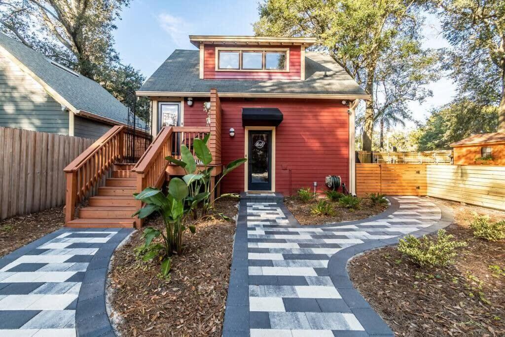 Unique Studio W Pool Spa & Gardens Near Downtown Jacksonville Dış mekan fotoğraf
