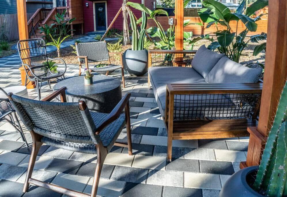 Unique Studio W Pool Spa & Gardens Near Downtown Jacksonville Dış mekan fotoğraf