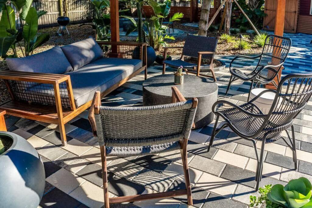 Unique Studio W Pool Spa & Gardens Near Downtown Jacksonville Dış mekan fotoğraf